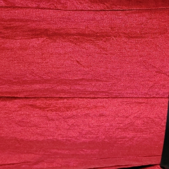 Adrianna Papell Red Puff Collar Jacket - Picture 9 of 12